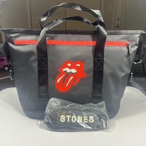 New The Rolling Stones “No Filter” Tour 2019 VIP Cooler Tote Bag w Strap Concert